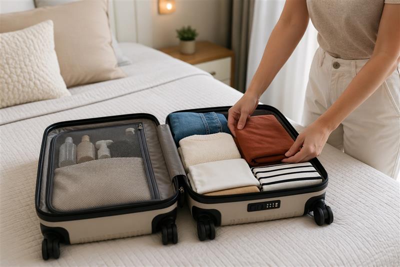 7 erros ao arrumar a mala