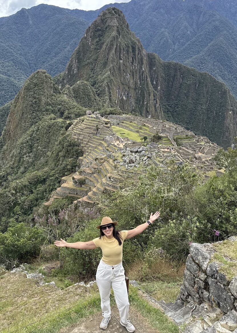 vista principal de Machu Picchu.