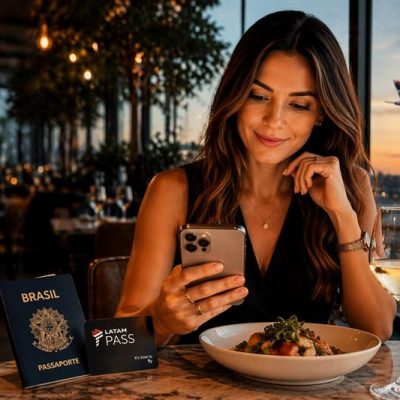 Acumule milhas comendo