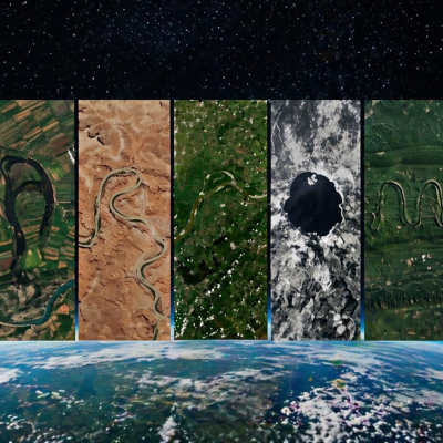 Seu nome na Terra criado com imagens de satélite da NASA